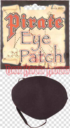 Satin Pirate Eye Patch   Eyepatch  HD Png Download