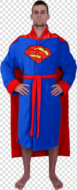 Dc Superman Robe With Cape   Superman  HD Png Download