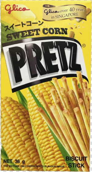 Glico Pretz Sweet Corn 36g Title Glico Pretz Sweet   Pretz Sweet Corn  HD Png Download