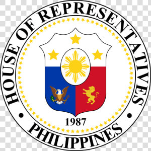 Seal Of The Philippine House Of Representatives Pre   House Of Representatives 1987  HD Png Download