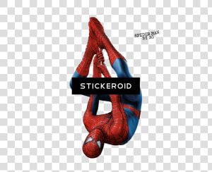 Cute Spider Hd   Spiderman 2002 Upside Down  HD Png Download