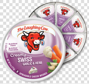 Open Garlic Herb   Laughing Cow Cheese  HD Png Download