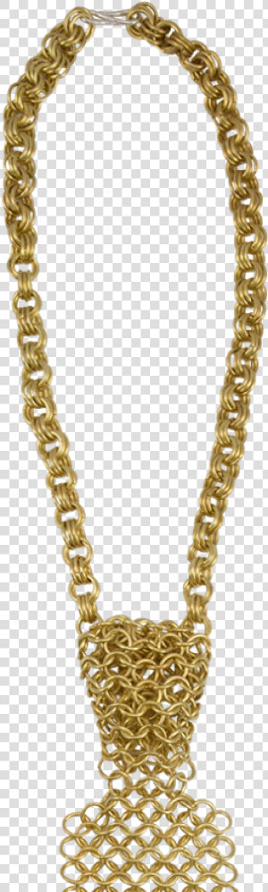 Brass Chainmail Tie   Chain  HD Png Download