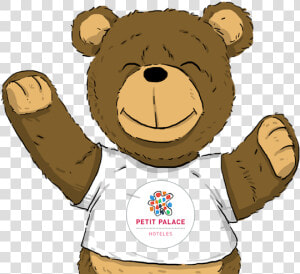 El Oso Pepe De Petit Palace Hoteles   Petit Palace  HD Png Download