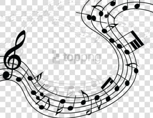 Music Clipart Clear Background   Music Notes Gif Png  Transparent Png