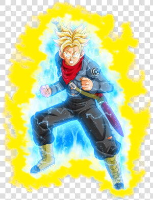 Mirai Trunks Super Saiyajin Ira Dbs By Jaredsongohan dakok98   Trunks Ssj Rage Png  Transparent Png