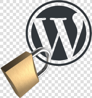 Wordpress Icon With Security Padlock   Wordpress Icon  HD Png Download