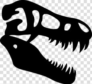 Dinosaur Clipart Skull   Dino Skull Clip Art  HD Png Download