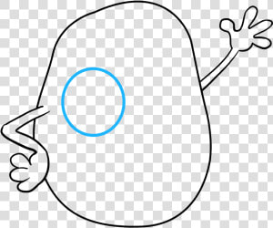 How To Draw Potato   Potato Drawing  HD Png Download