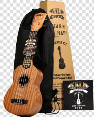 Kala Learn To Play Ukulele Starter Kit   Png Download   Beginner How To Play The Ukulele Easy  Transparent Png