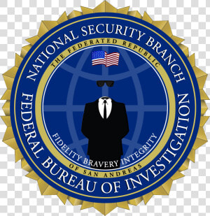 Fbi Badge Png  Transparent Png