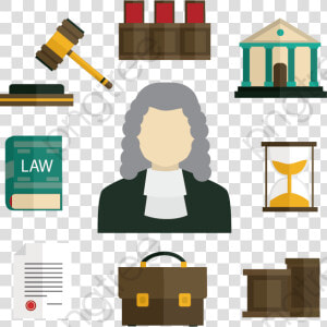 Law Clipart Vector   Elementos De Direito Png  Transparent Png