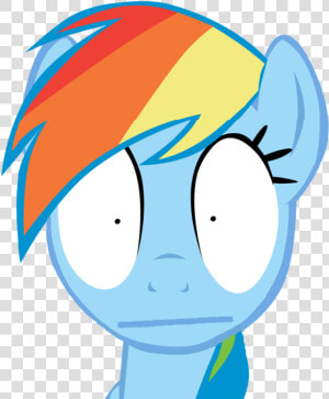   My Little Pony Rainbow Dash Face Clipart   Png Download   My Little Pony Rainbow Dash Face  Transparent Png