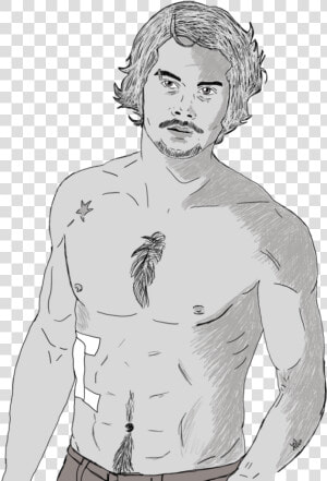 Dylan O Brien Fanart American Assassin   Dylan O Brien American Assassin Sketch  HD Png Download