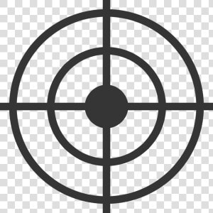 Shooting Target Computer Icons   Target On Transparent Background  HD Png Download