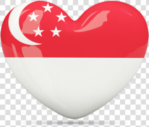 Download Flag Icon Of Singapore At Png Format   Singapore Flag Heart  Transparent Png