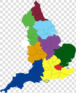 Uk Regions Map usemap   England Map Vector Png  Transparent Png