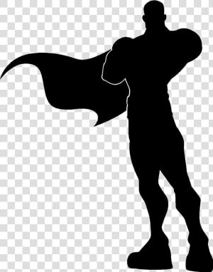 Transparent Superhero Silhouette Png   Superhero Silhouette  Png Download