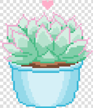 Succulent Plant Love Plants Plantsarefriends Aesthetic   Transparent Aesthetic Blue Gif  HD Png Download