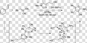 2 aminofurans From Stetter Chemistry   Thiamine Catalyzed Dimerization Of Furfural  HD Png Download