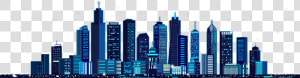 Blue Building City Festival M   City Building Vector Png  Transparent Png