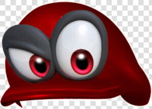 Cappy On Mario S Cap   Mario Cappy Transparent  HD Png Download