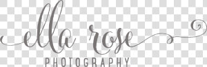 Photography Watermark Png   Ella Rose Calligraphy  Transparent Png