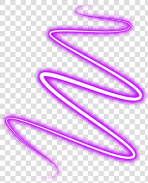  neon  line  spiral  lines  spirals  purple  freetoedit   Pink Neon Line Transparent  HD Png Download