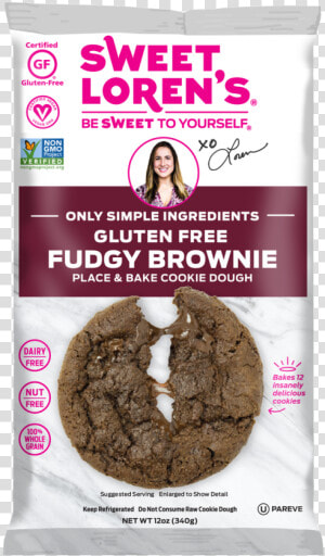 A Rich  Fudgy Brownie Recipe Inspired This Double Chocolate   Sweet Lorens Gluten Free Sugar Cookies  HD Png Download