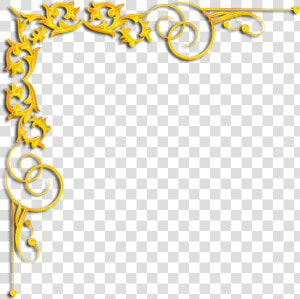 Gold Corners Золотые Уголки   Corner Png Golden Color  Transparent Png