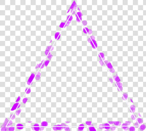  neon  triangle  purple  freetoedit  geometric  trigon   Picsart Photo Studio  HD Png Download