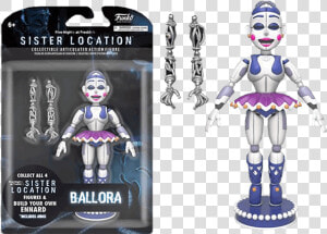 Fnaf Action Figures Ballora  HD Png Download