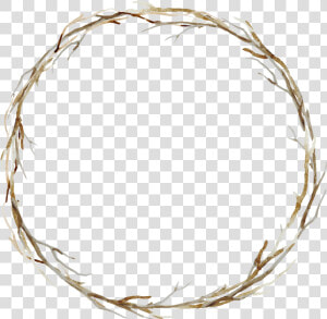 Branches Twigs Sticks Frame Border Wreath Background   Transparent Background Wreath Frame Png  Png Download