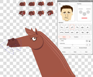 Transparent Animator Clipart   Horse 2d Parts  HD Png Download