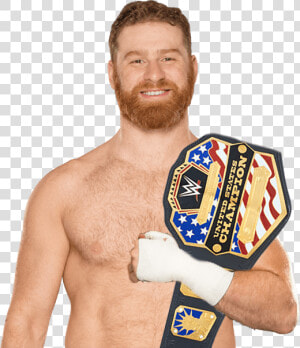 Sami Zayn Champion   Sami Zayn Us Champion  HD Png Download