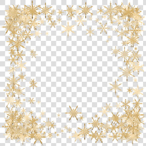 Vector Beautiful Snowflake Border Png Download   Vector Clipart Snowflake Border  Transparent Png