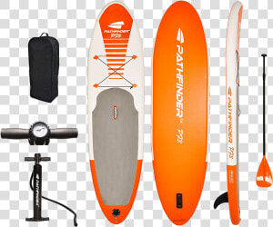 Pathfinder Inflatable Sup Stand Up Paddleboard Review   Pathfinder Inflatable Paddle Board  HD Png Download