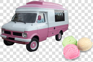 Ice Cream Van   Compact Van  HD Png Download