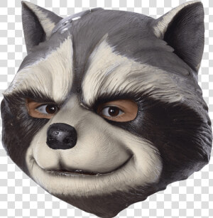 Kids Rocket Raccoon Mask   Rocket Racoon Costume Adult  HD Png Download