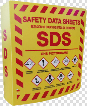 Bilingual Sds Binder   Safety Data Sheet Binder  HD Png Download