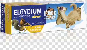 Elgydium Junior Tutti Frutti Toothpaste   Elgydium Junior Tutti Frutti X50  HD Png Download