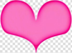 Download Hot Pink Heart Png File 271   Heart Clipart Transparent Pink  Png Download