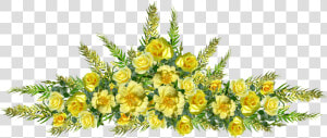 Flowers  Yellow  Roses  Arrangement  Decoration   Flowers Yellow Decoration  HD Png Download