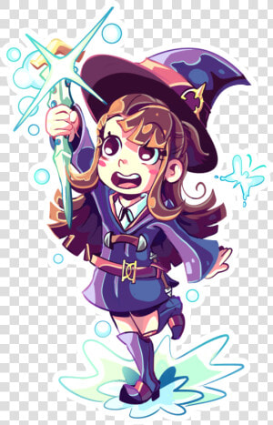 Little Witch Academia Akko Art  HD Png Download