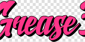 Grease Logo Png  Transparent Png