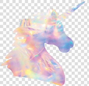 Holographic Unicorn Sticker   Holographic Unicorn  HD Png Download