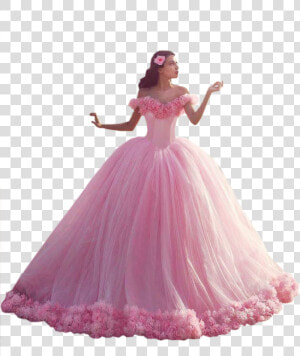 Pretty In Pink   Puffy Blue Quinceanera Dresses  HD Png Download