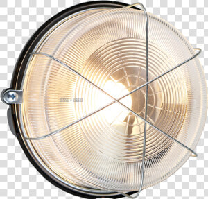 Bakelite  amp  Glass Round Bulkhead Light   Mechanical Fan  HD Png Download