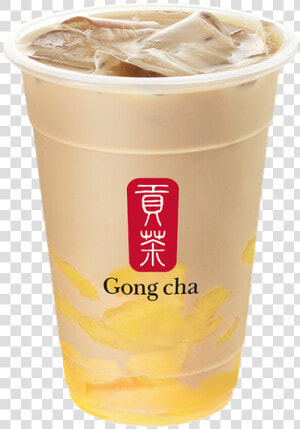 Oolong Milk Tea With Pudding   Milk Tea With Pudding  HD Png Download