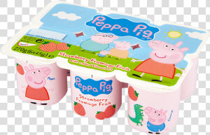 Peppa Pig Yoghurt Pot  HD Png Download